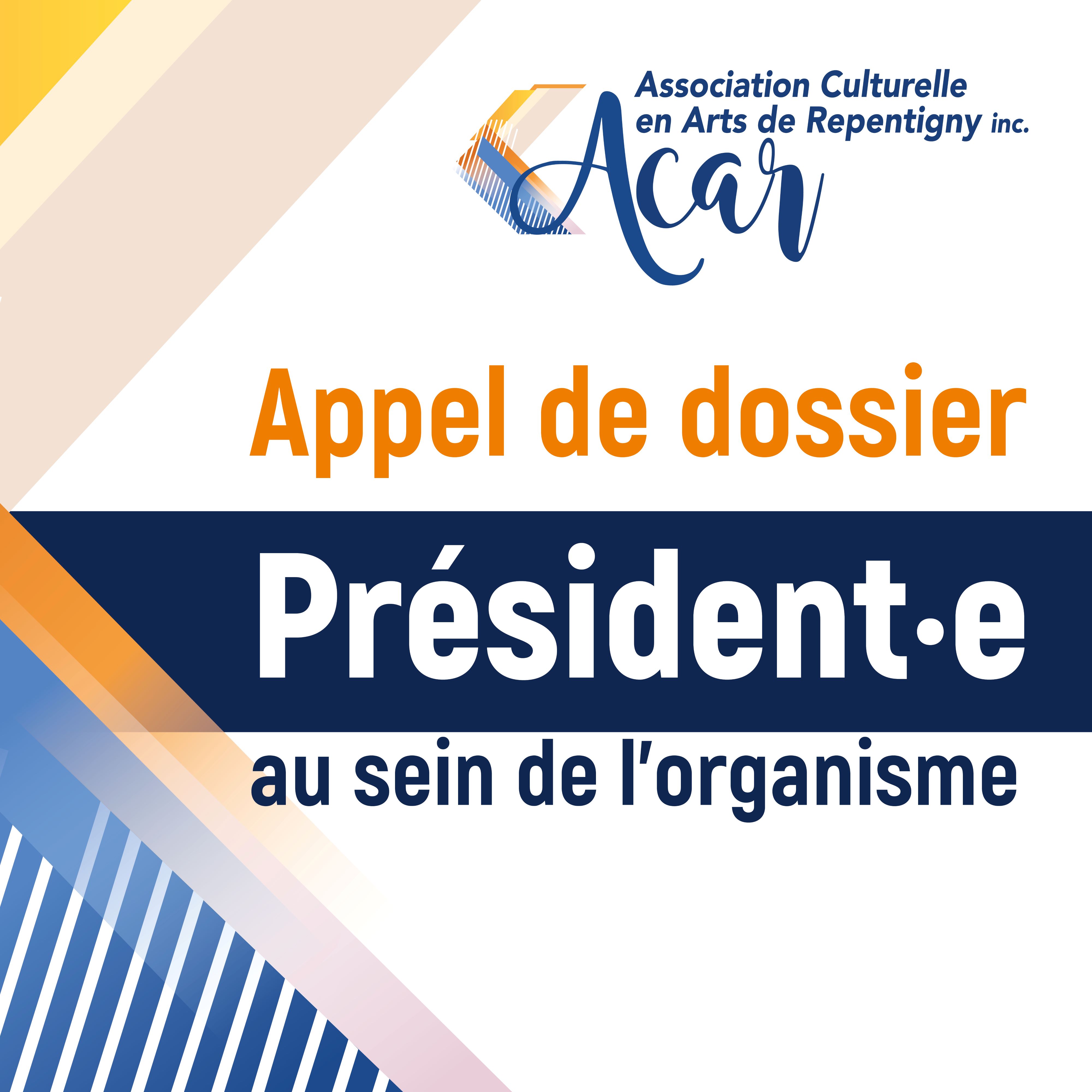 Président(e) au conseil d’administration - ACAR